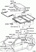 ROOF PANEL & BACK WINDOW GLASS 2