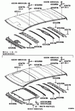 ROOF PANEL & BACK WINDOW GLASS 1