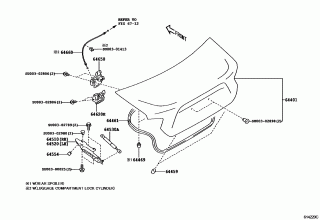 LUGGAGE COMPARTMENT DOOR & LOCK 1