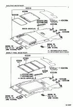 ROOF HEADLINING & SILENCER PAD 2