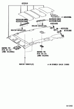 ROOF HEADLINING & SILENCER PAD 1