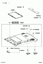 ROOF HEADLINING & SILENCER PAD 2