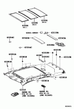 ROOF HEADLINING & SILENCER PAD 3