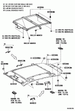 ROOF HEADLINING & SILENCER PAD 2