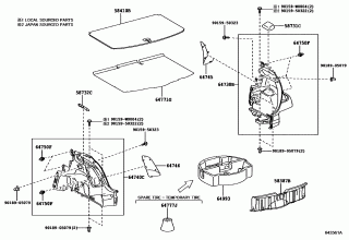 DECK BOARD & DECK TRIM COVER 1