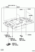 ROOF HEADLINING & SILENCER PAD 1