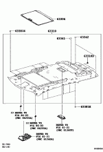 ROOF HEADLINING & SILENCER PAD 2