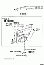 REAR DOOR PANEL & GLASS 2