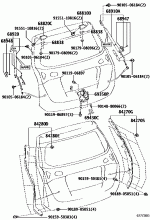 BACK DOOR LOCK & HINGE 1