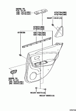 REAR DOOR PANEL & GLASS 2