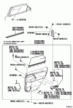 REAR DOOR PANEL & GLASS 2