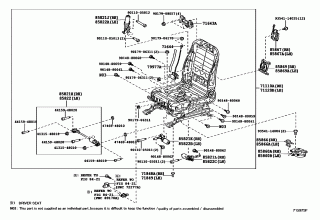 FRONT SEAT & SEAT TRACK 1