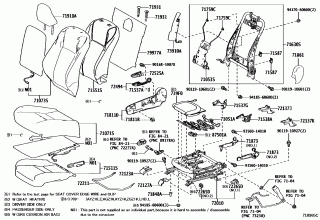 FRONT SEAT & SEAT TRACK 1