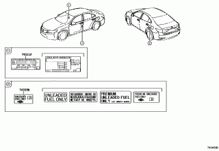 CAUTION PLATE (EXTERIOR & INTERIOR) 2