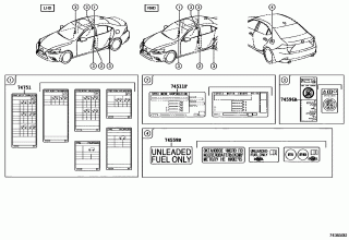 CAUTION PLATE (EXTERIOR & INTERIOR) 2