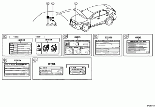 CAUTION PLATE (EXTERIOR & INTERIOR) 1