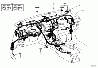 WIRING & CLAMP 10