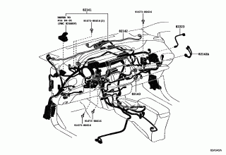 WIRING & CLAMP 10