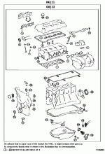 ENGINE OVERHAUL GASKET KIT 1