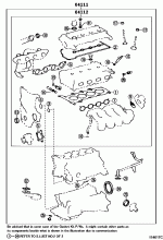 ENGINE OVERHAUL GASKET KIT 1