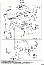 ENGINE OVERHAUL GASKET KIT 1