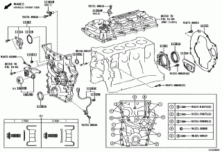 TIMING GEAR COVER & REAR END PLATE 2