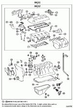 ENGINE OVERHAUL GASKET KIT 1