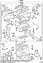 ENGINE OVERHAUL GASKET KIT 1