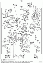 ENGINE OVERHAUL GASKET KIT 1