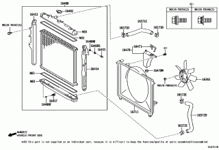 RADIATOR & WATER OUTLET 1