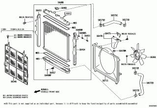 RADIATOR & WATER OUTLET 1