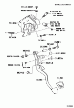 CLUTCH PEDAL & FLEXIBLE HOSE 2