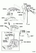 SHIFT LEVER & RETAINER 2