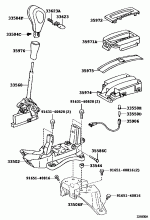 SHIFT LEVER & RETAINER 1