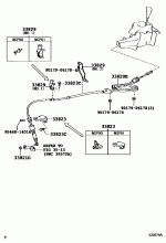 SHIFT LEVER & RETAINER 2