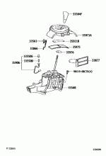 SHIFT LEVER & RETAINER 1