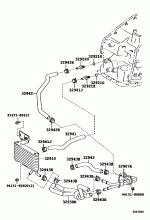 OIL COOLER & TUBE (ATM) 1