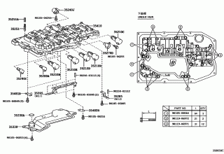 VALVE BODY & OIL STRAINER (ATM) 1