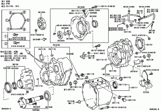 TRANSFER CASE & EXTENSION HOUSING 2