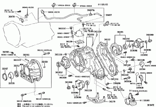 TRANSFER CASE & EXTENSION HOUSING 2