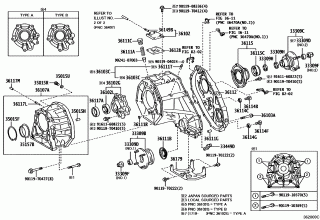 TRANSFER CASE & EXTENSION HOUSING 2