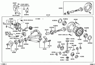 REAR AXLE HOUSING & DIFFERENTIAL 2