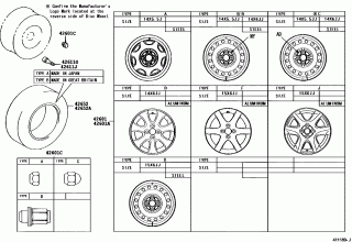 DISC WHEEL & WHEEL CAP 1