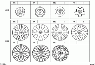 DISC WHEEL & WHEEL CAP 2