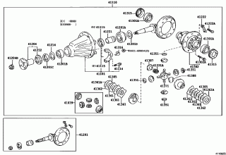 REAR AXLE HOUSING & DIFFERENTIAL 4