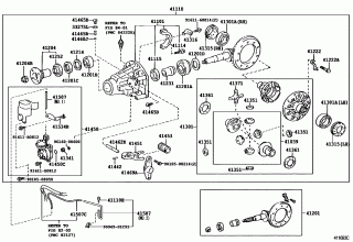 REAR AXLE HOUSING & DIFFERENTIAL 1