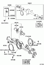 REAR AXLE HOUSING & DIFFERENTIAL 4