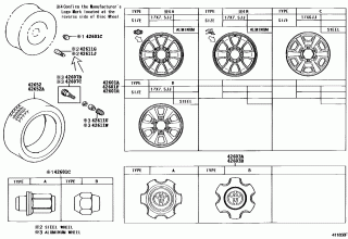 DISC WHEEL & WHEEL CAP 1