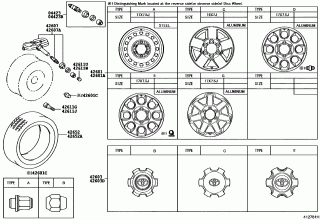 DISC WHEEL & WHEEL CAP 1