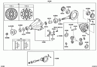 REAR AXLE HOUSING & DIFFERENTIAL 1